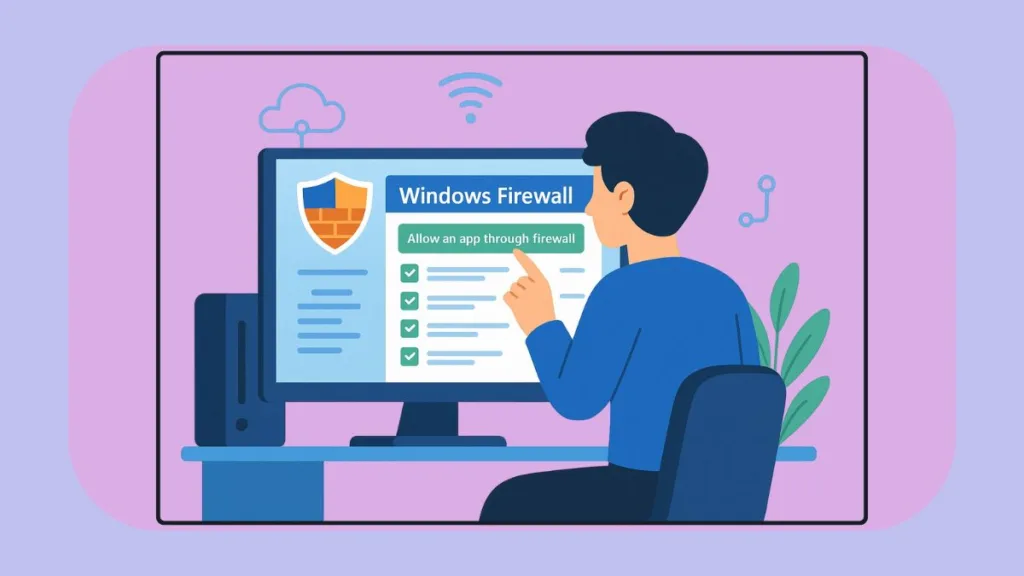 Add App to Windows Firewall Exceptions