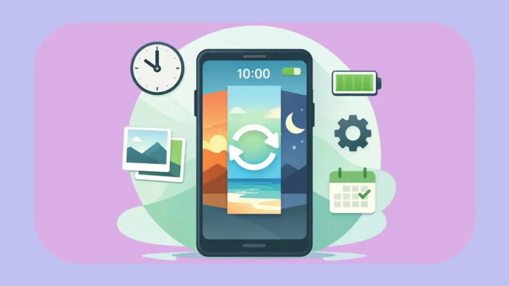 Best Way to Use an Automatic Wallpaper Changer App on Android