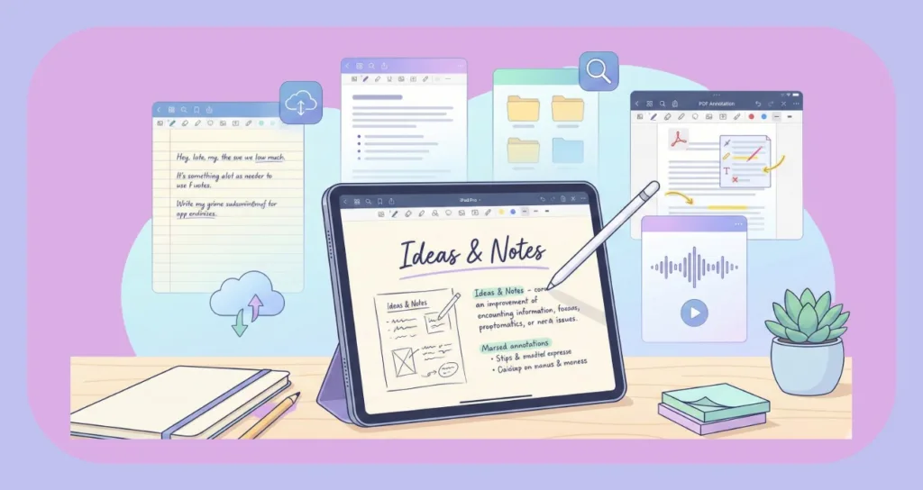 Which iPad Note Taking App Is Best For You