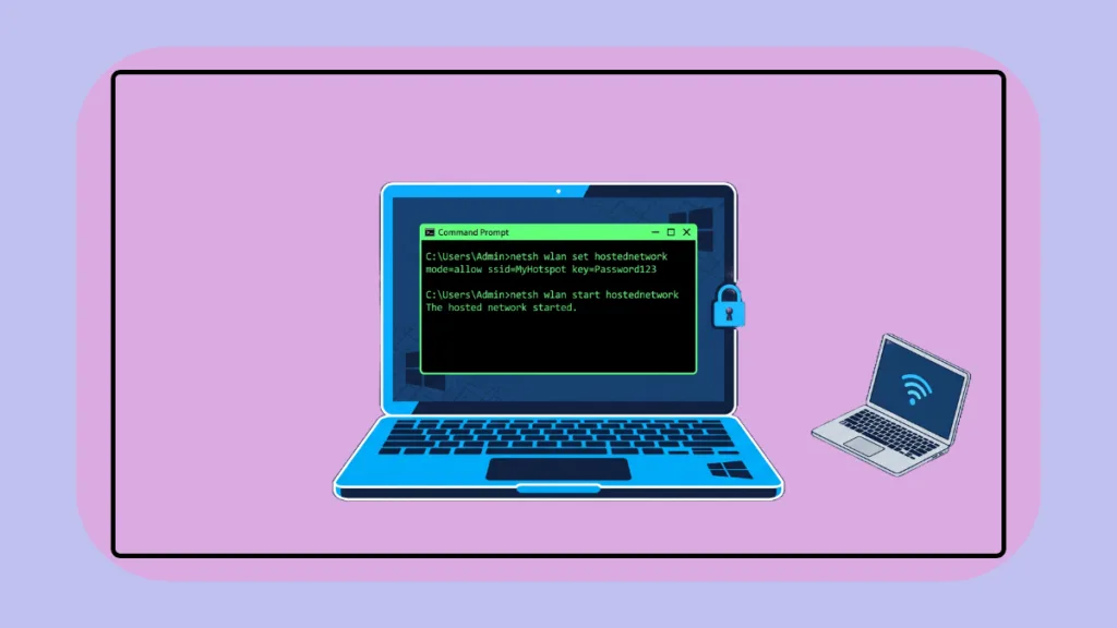 Command Prompt To Create WiFi Hotspot